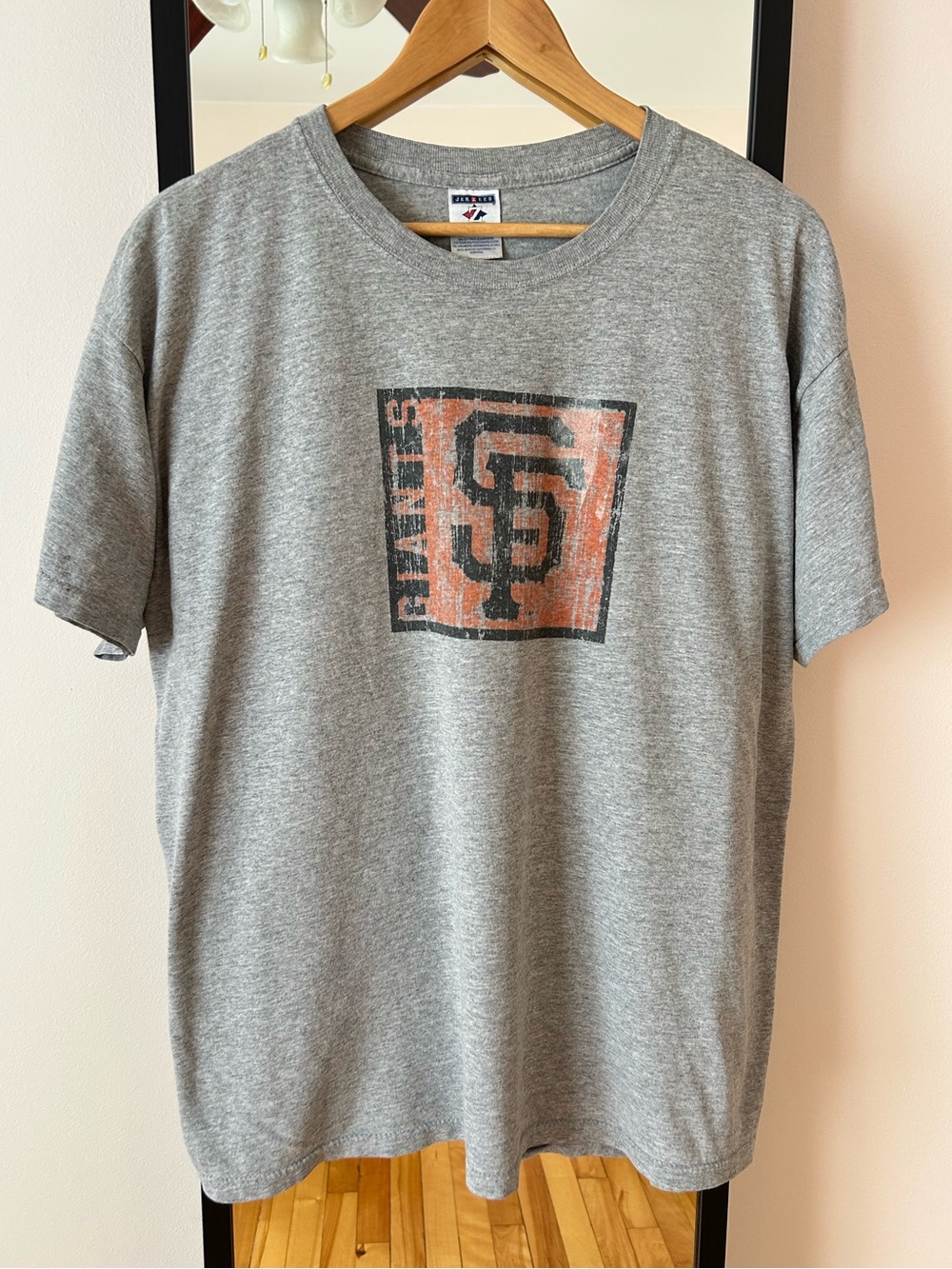 Vintage Y2K San Francisco Giants ⚾️ tee shirt Jerzees MLB Baseball